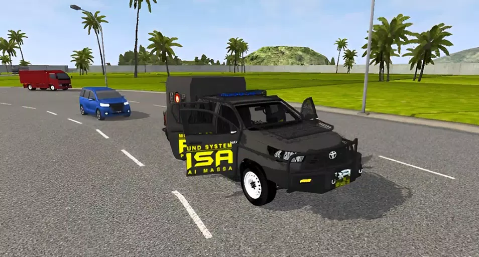 Pickup Police drive Game 3D Screenshot 1