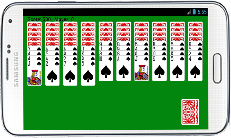 Spider Solitaire Card Game HD by Appsi ekran görüntüsü 4