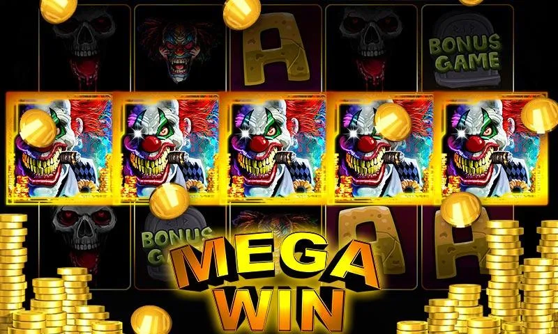 Vegas Clown Jackpot - Halloween Slot Machine Screenshot 1