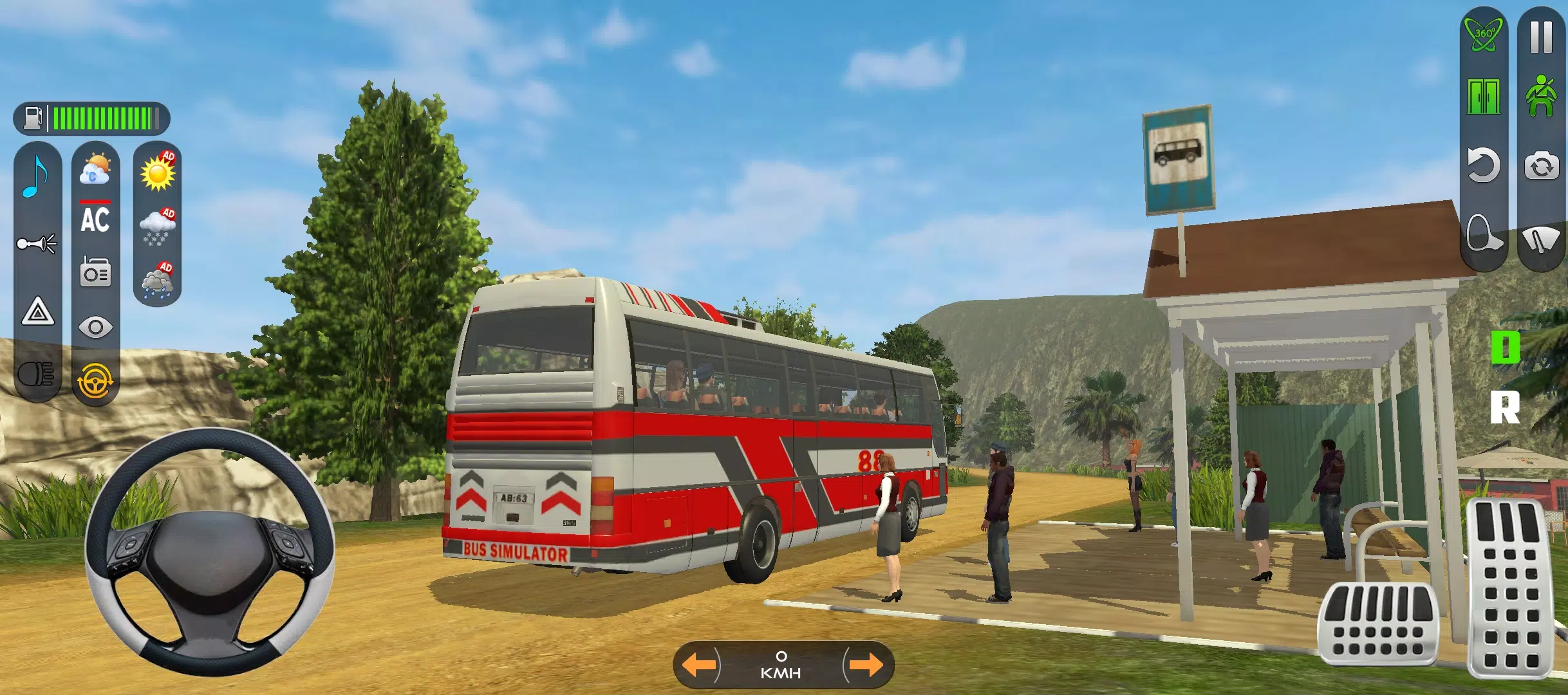 Offroad Bus: Coach Bus Driving ဖန်သားပြင်ဓာတ်ပုံ 4