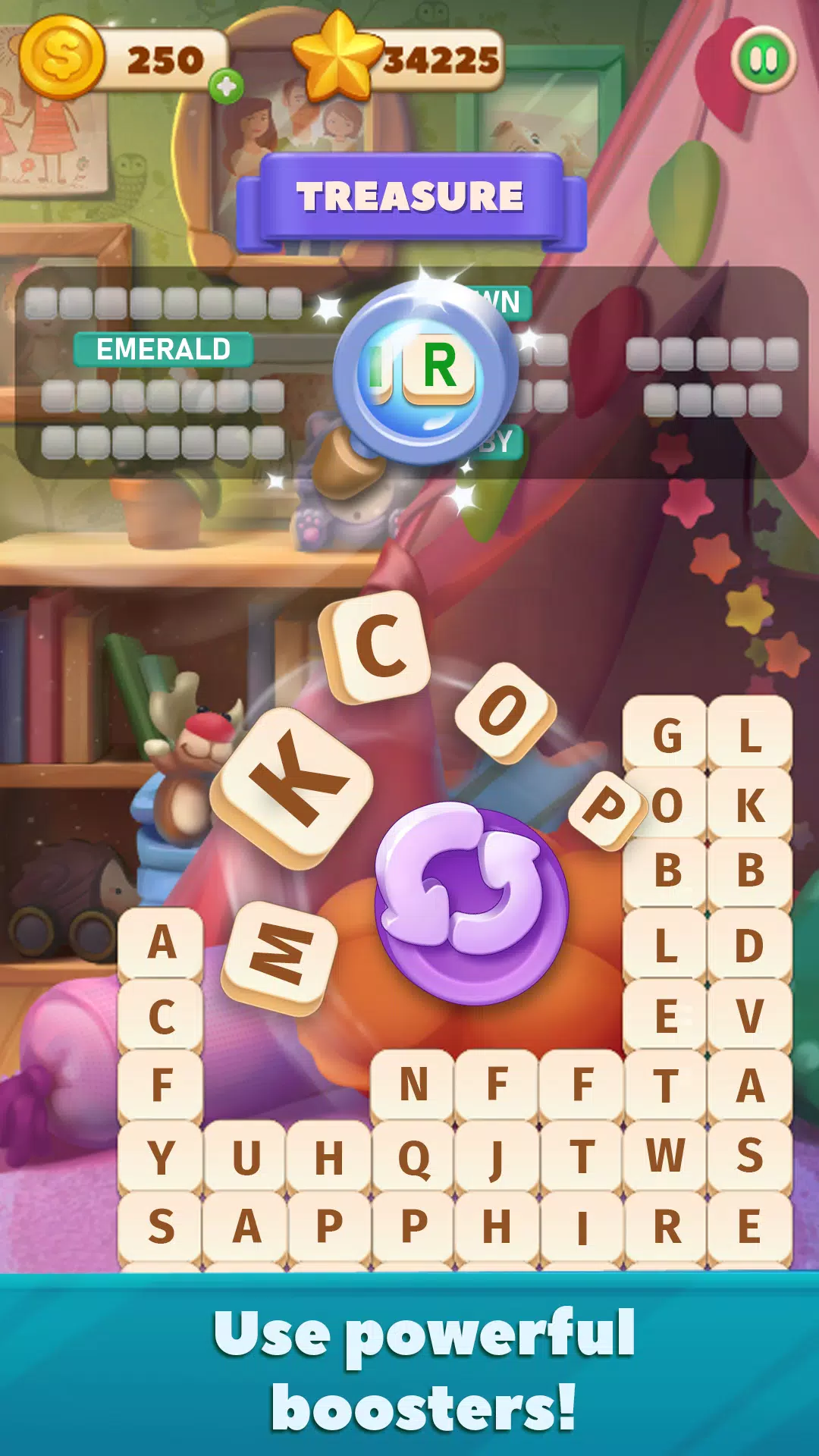 Word Scramble - Family Tales Screenshot 4