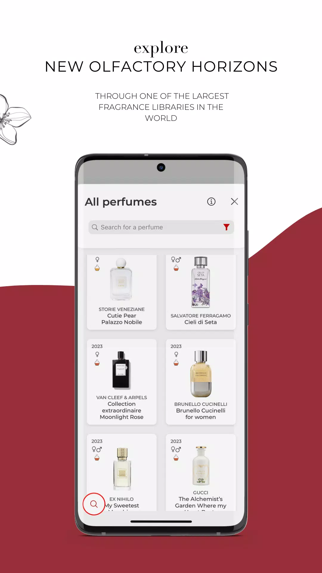 PERFUMIST Perfumes Advisor экрана 2