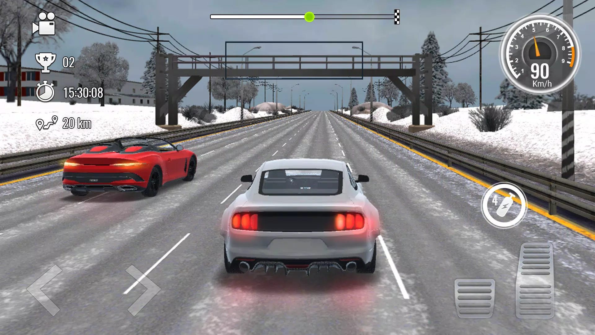 Traffic Car Driving Game ảnh chụp màn hình 3