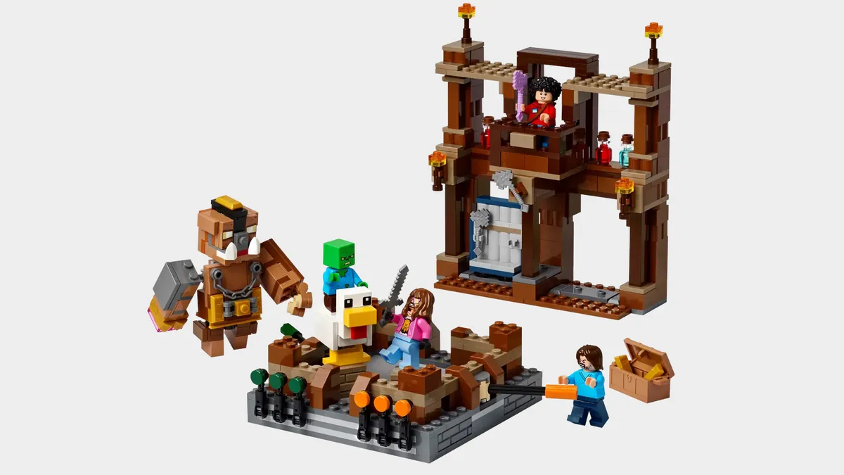 Woodland Mansion Fighting Ring Lego set