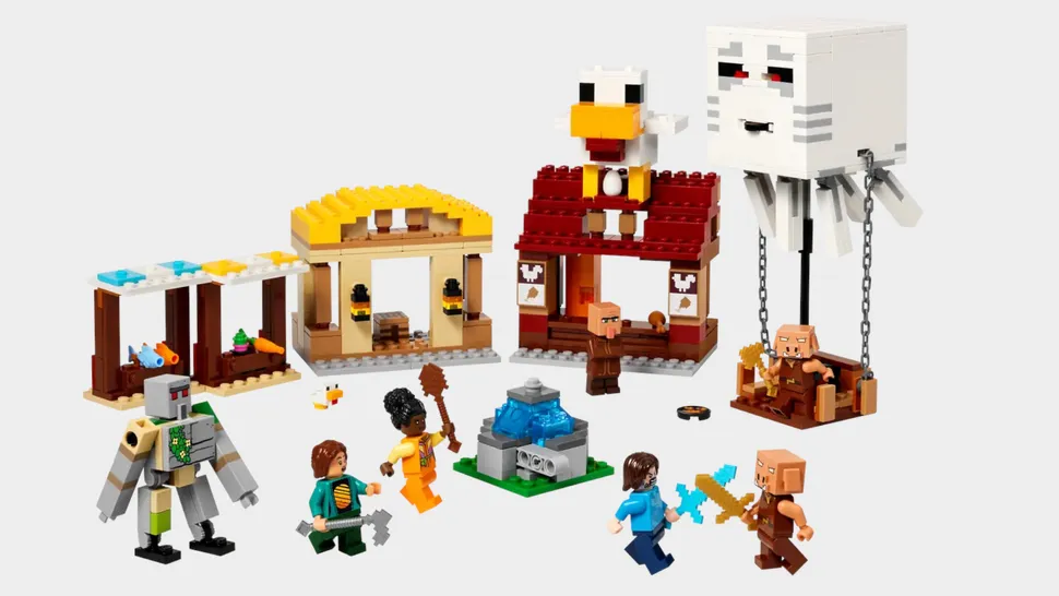 Pag -atake ng Ghast Balloon Village Lego