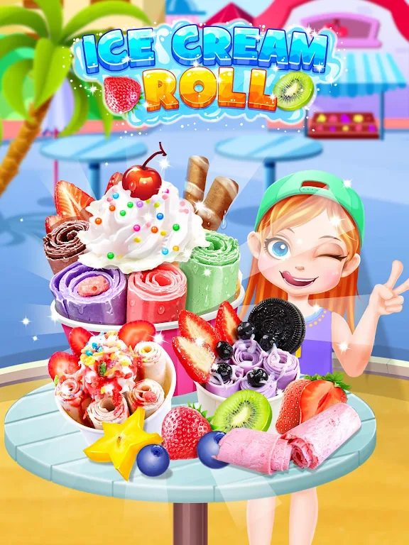 Frozen Ice Cream Roll Maker স্ক্রিনশট 1