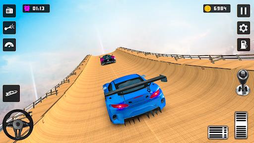 Mega Ramp Car Stunts-Car Game Screenshot 2