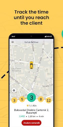 GoCab RoDriver экрана 4