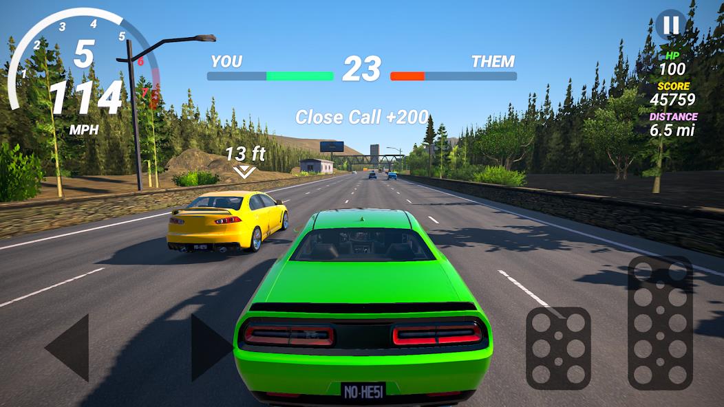 No Hesi Car Traffic Racing Mod স্ক্রিনশট 2