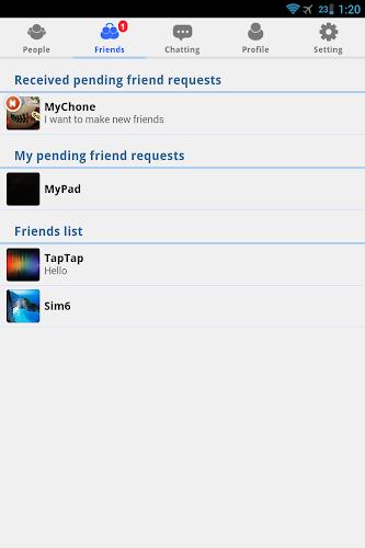 Screenshot Friends Talk - Chat 4