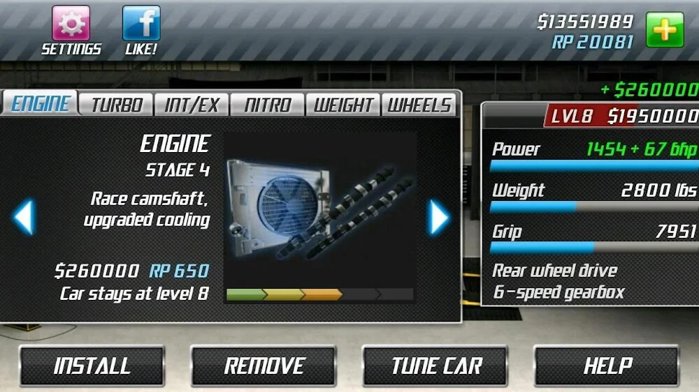 Screenshot Drag Racing Mod 3