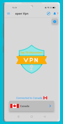 OpenVPN - SuperVPN Fast & Safe ảnh chụp màn hình 1