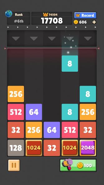 Drop The Number® : Merge Game Mod স্ক্রিনশট 1