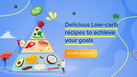 Low carb recipes diet app captura de pantalla 