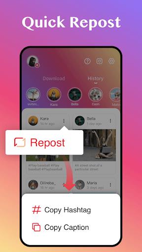 Downloader for IG, Story Saver ảnh chụp màn hình 3