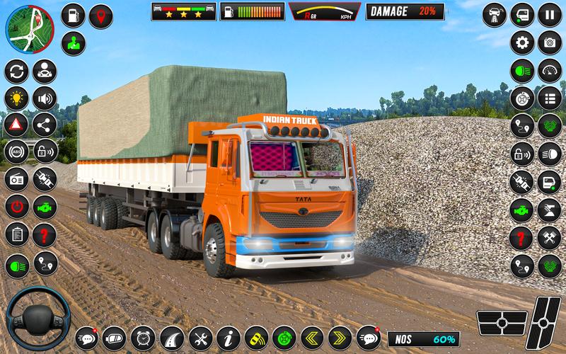 Indian Truck Game 3d Truck sim Screenshot 2