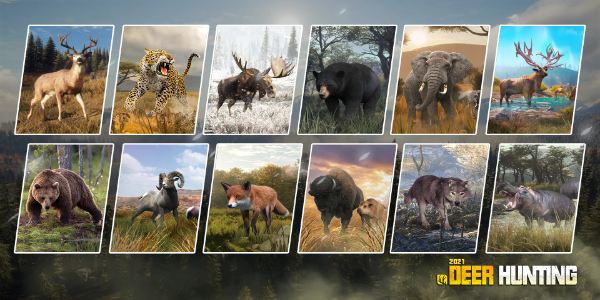 Deer Hunting: 3D shooting game captura de pantalla 