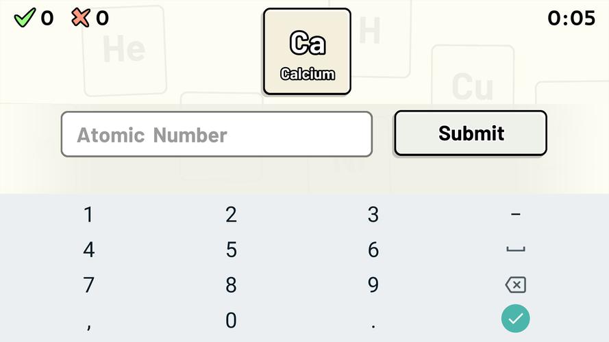 Periodic Table Quiz应用截图第4张