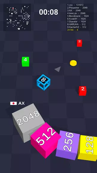 Cube Arena 2048: Merge Numbers应用截图第2张