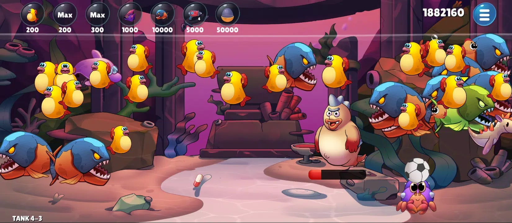 Insaniquarium Deluxe Evolution Screenshot 4