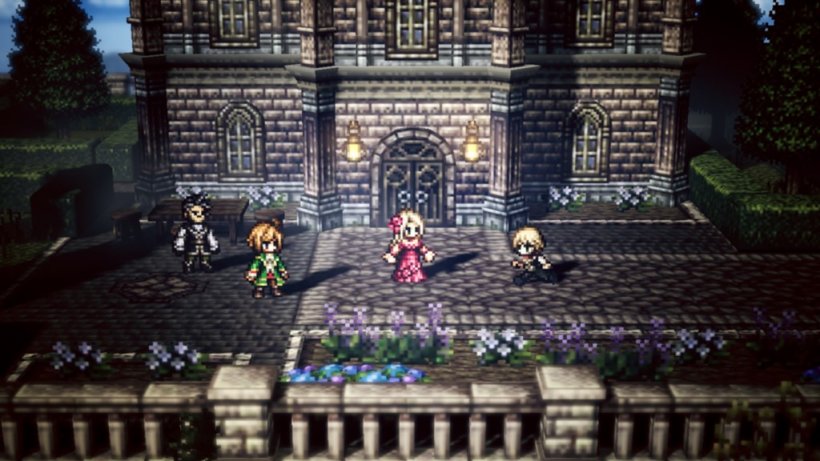 Octopath Traveler Mobile Game verschiebt die Hände zu Netease