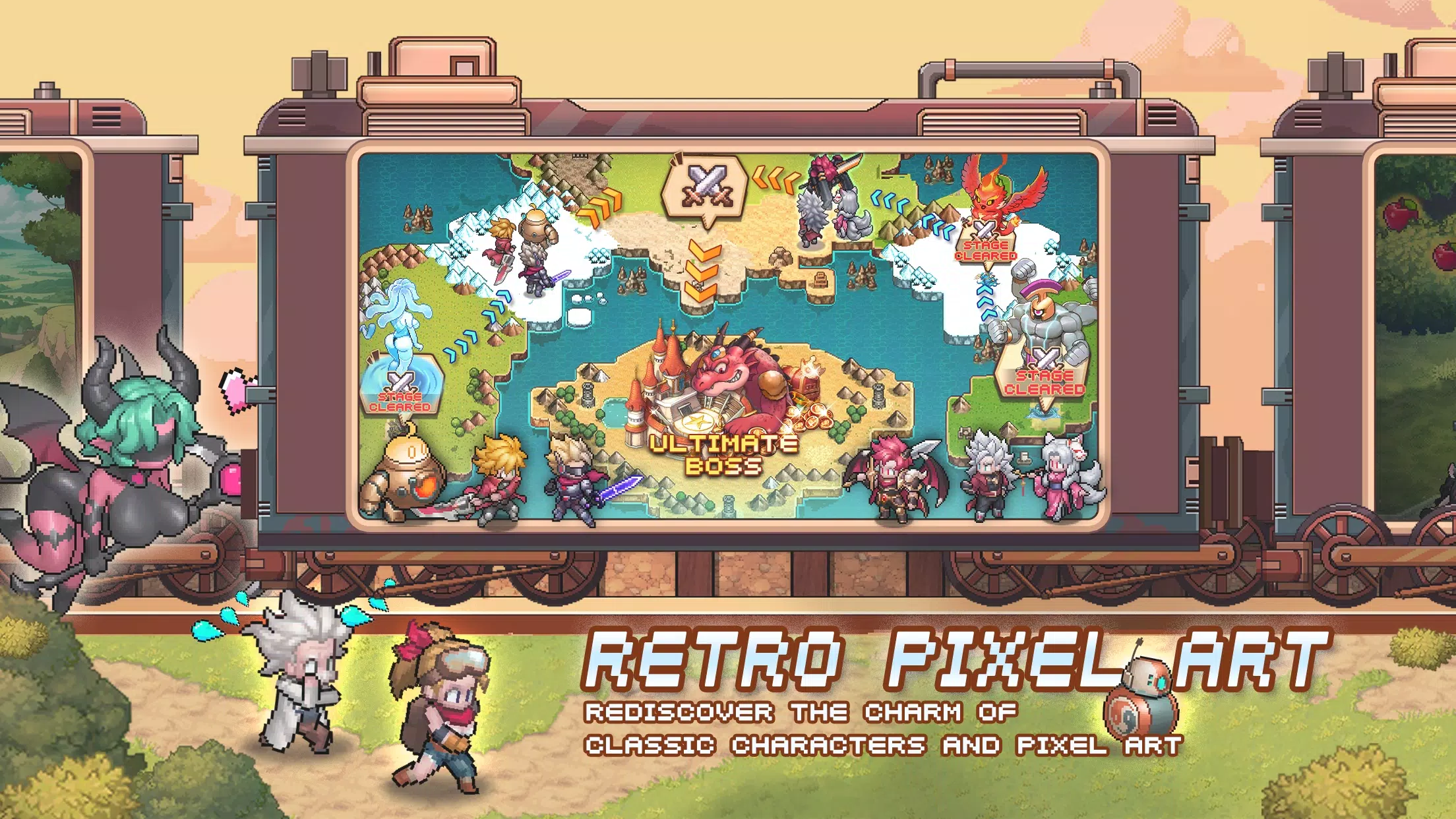 Realms of Pixel: Tech & Magic Screenshot 3