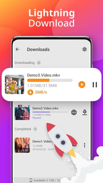 Downloader - Video Downloader স্ক্রিনশট 3