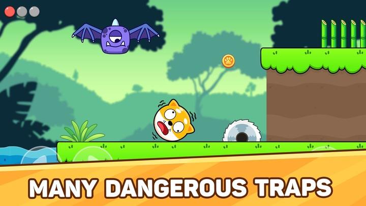 Doge Ball: Red Bounce Ball ảnh chụp màn hình 4