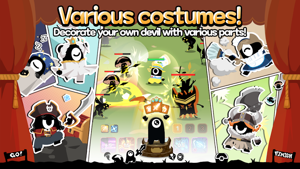 Screenshot Awesome Devil: Idle RPG 3