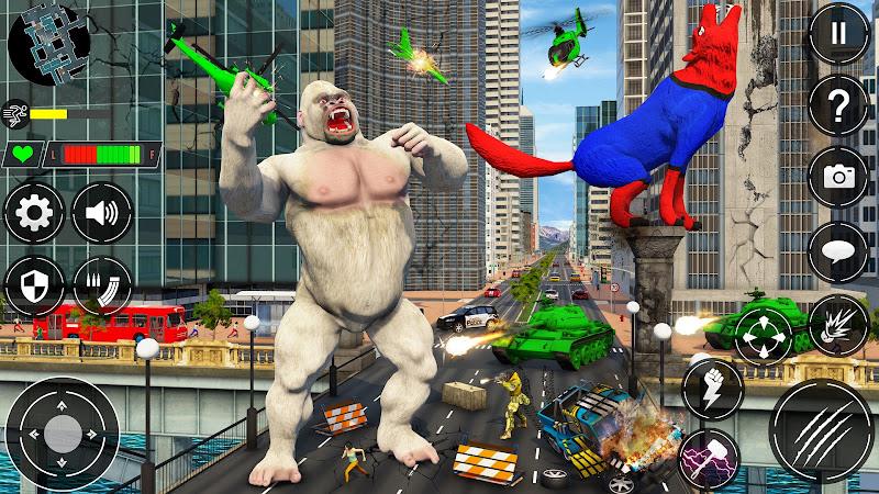 Angry Gorilla: City Rampage ဖန်သားပြင်ဓာတ်ပုံ 1