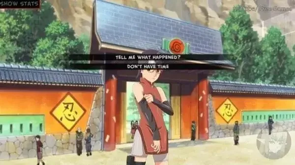 Sarada Training Screenshot 3