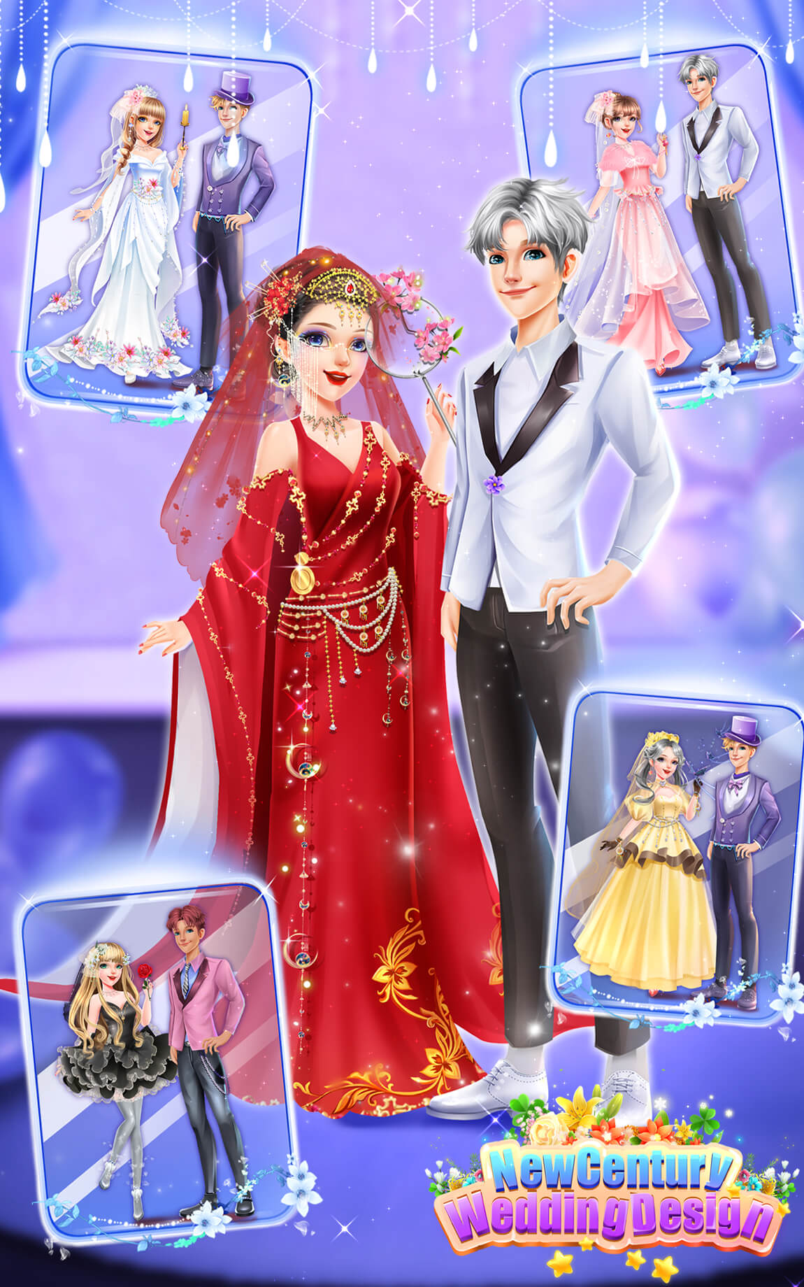 Century Wedding dressup Design ekran görüntüsü 1