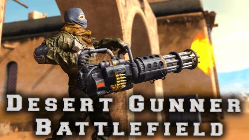 Desert Gunner Machine Gun screenshot 3