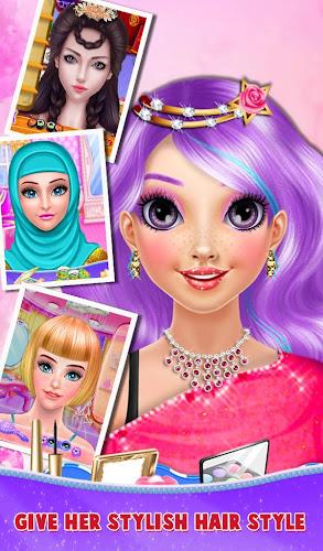 Princess Makeup Dressup Salon Скриншот 4