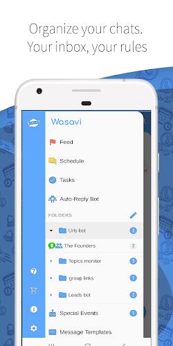 Wasavi: Auto message scheduler экрана 2