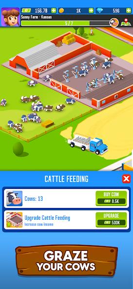 Milk Farm Tycoon Mod スクリーンショット 2