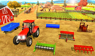 Farming Tractor Simulator Real экрана 2