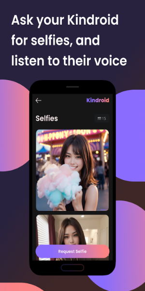 Kindroid: AI Companion Chat ekran görüntüsü 2