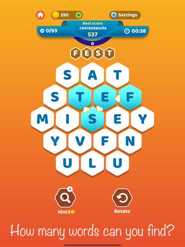 Text Twist captura de pantalla 