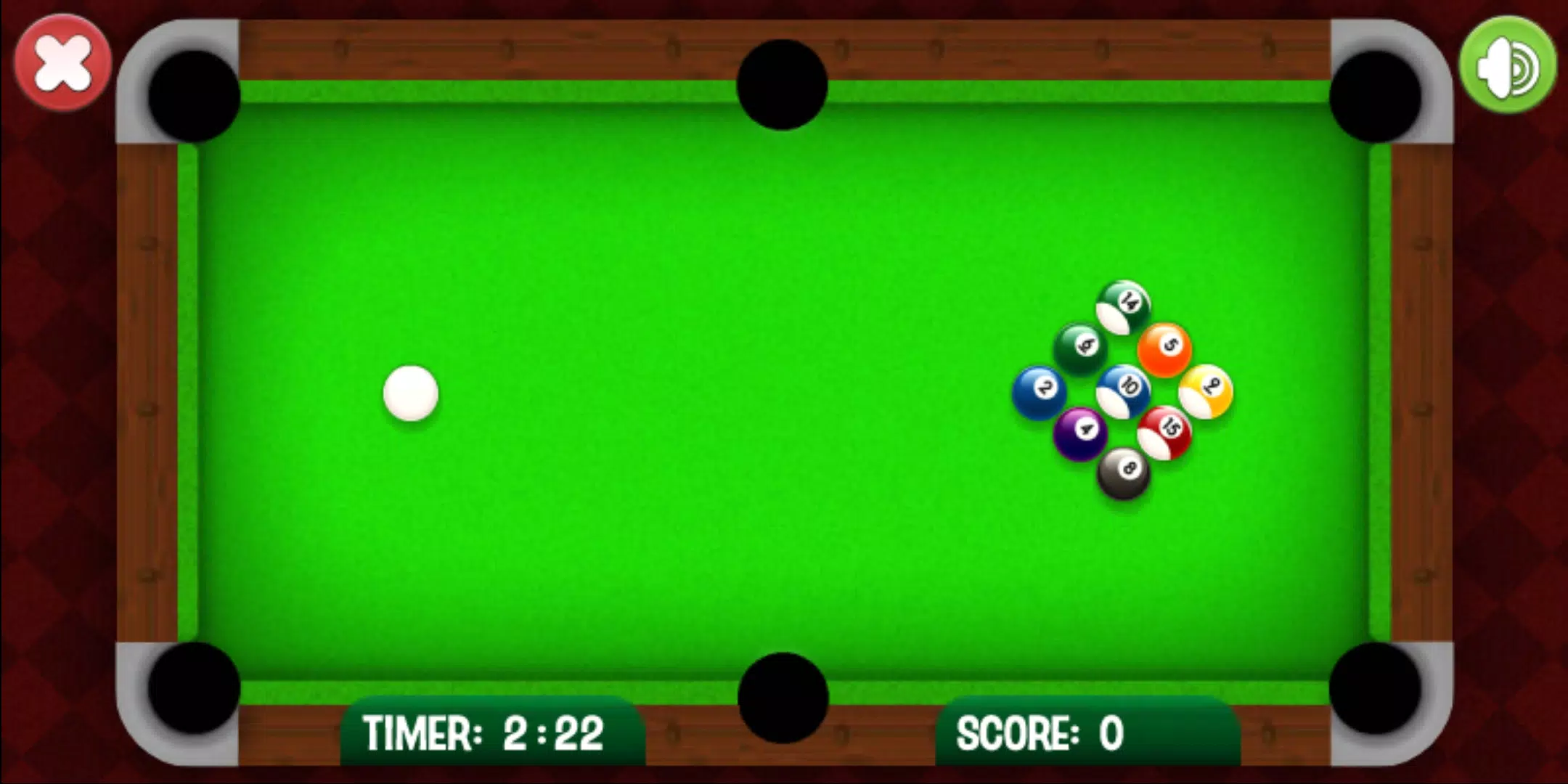 8 Ball Billiards captura de pantalla 