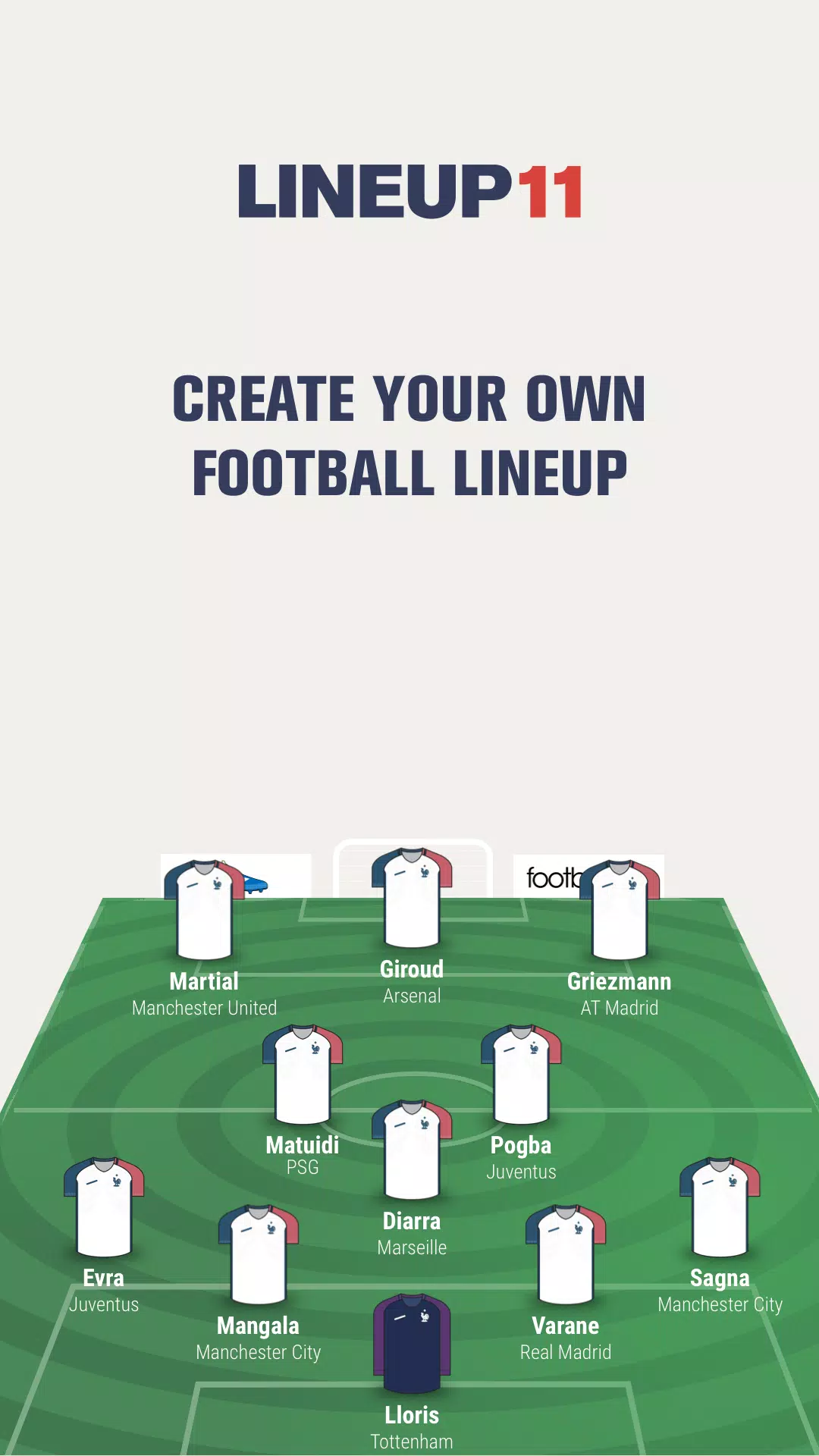 LINEUP11 screenshot 1