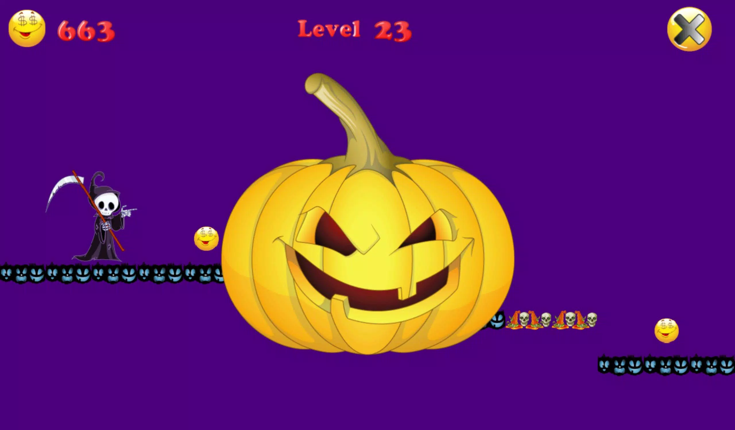 Halloween Pumpkin Adventure ဖန်သားပြင်ဓာတ်ပုံ 2