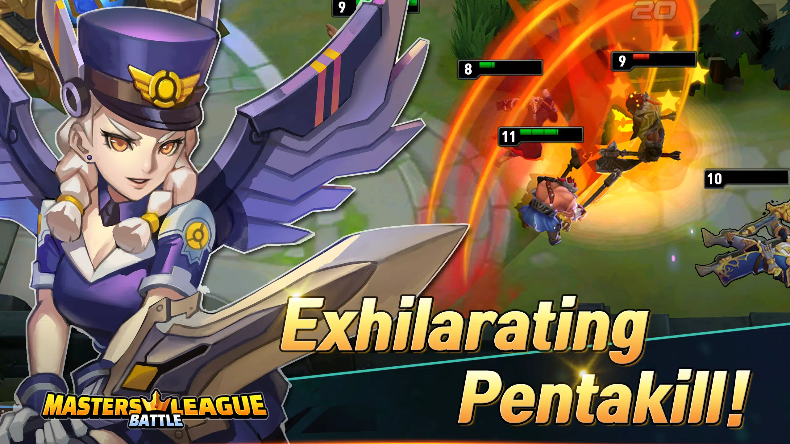 Moba League:PvP Trainer captura de pantalla 