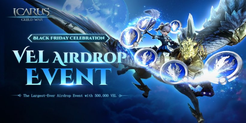 史詩黑色星期五Airdrop：ICARUS M SKYOCKETS的公會戰爭