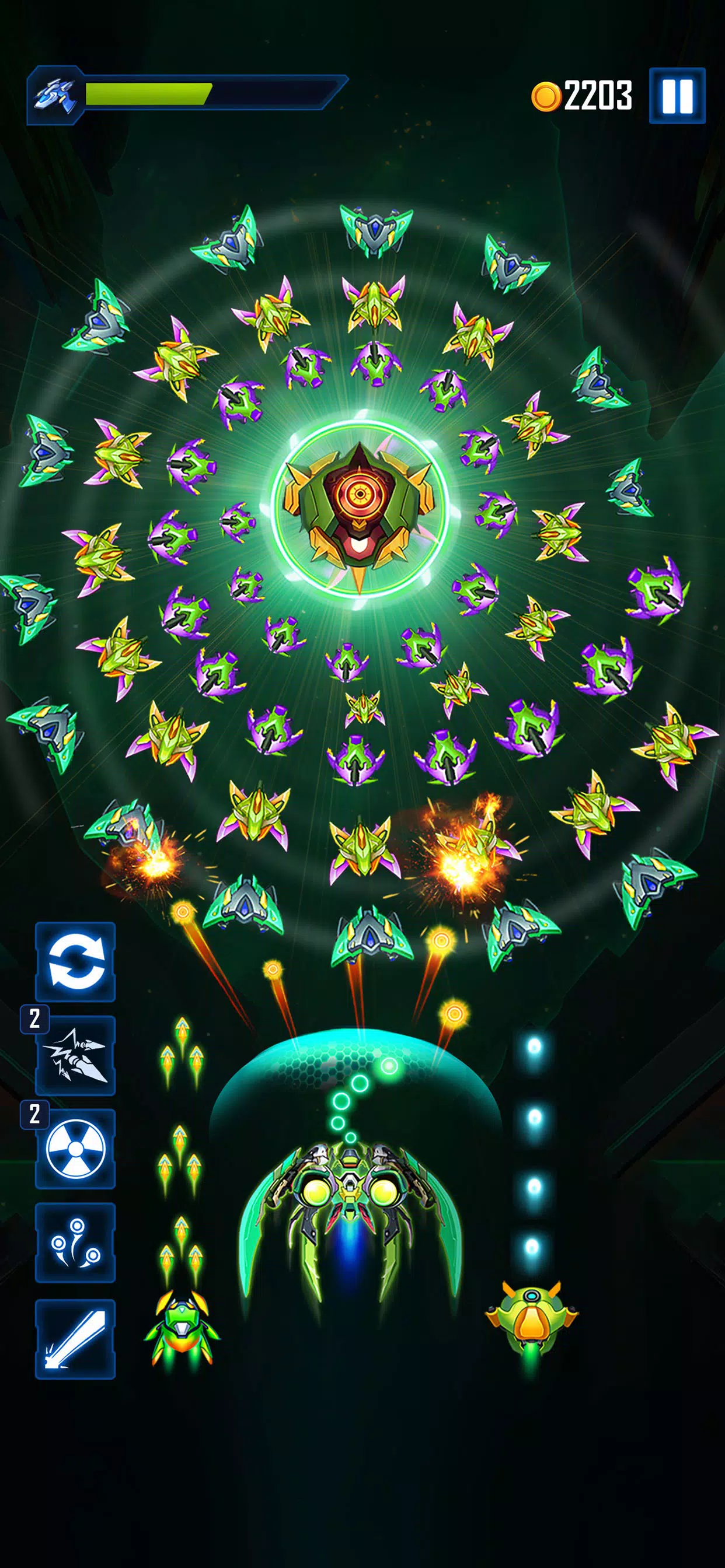 WindWings: Space Shooter ekran görüntüsü 2