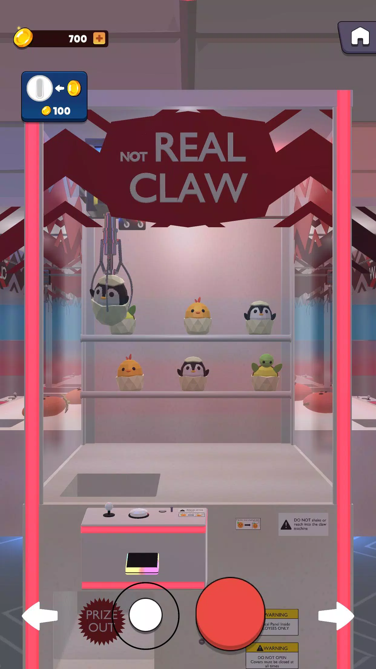 Claw Sim экрана 2