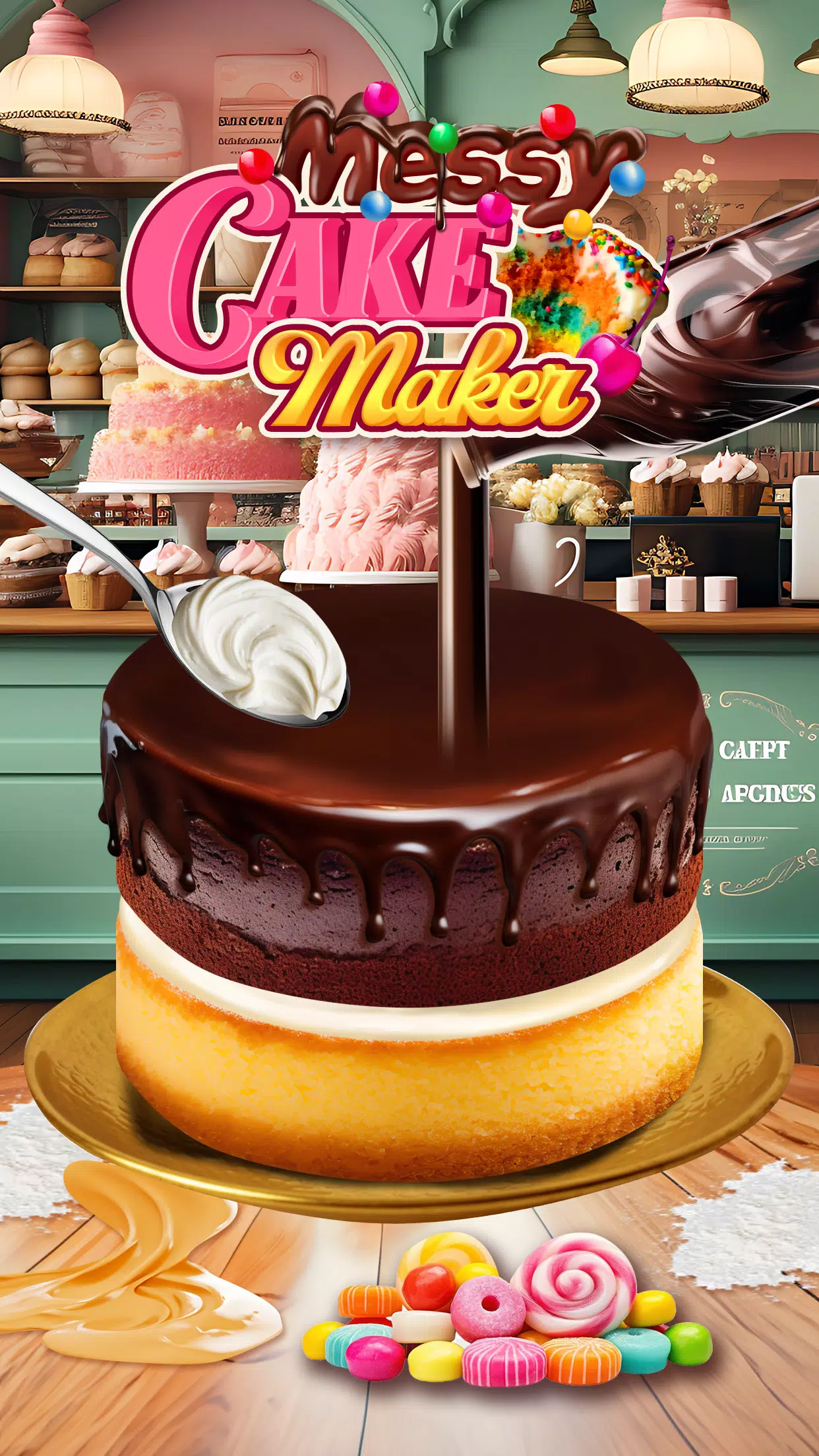 Messy Cake Maker captura de pantalla 