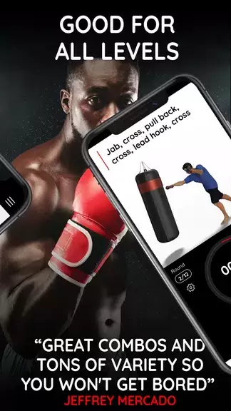 Boxing Training & Workout App स्क्रीनशॉट 3