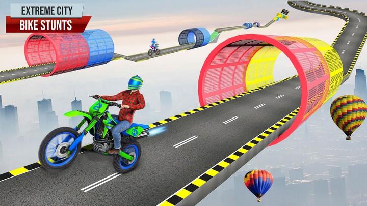 Bike Stunt Racing 3D Bike Game ekran görüntüsü 4