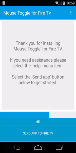 Mouse Toggle for Fire TV স্ক্রিনশট 1